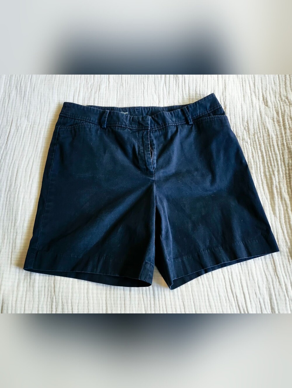 Talbots Navy Perfect Short - Picture 2 of 14